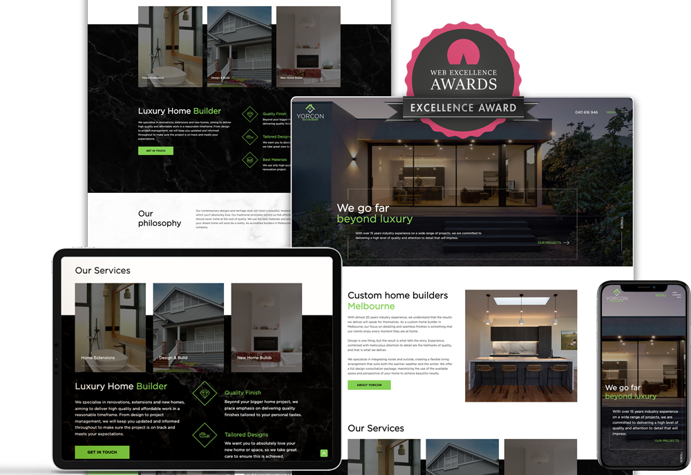 web design excellence award
