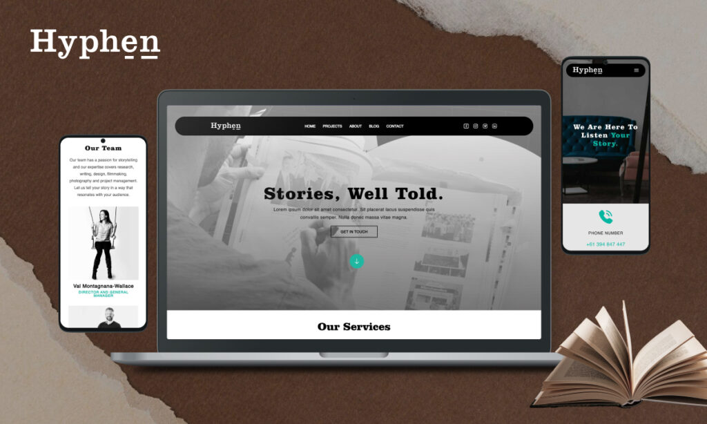 the hyphen website