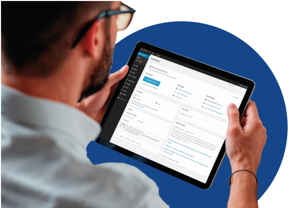 wordpress dashboard